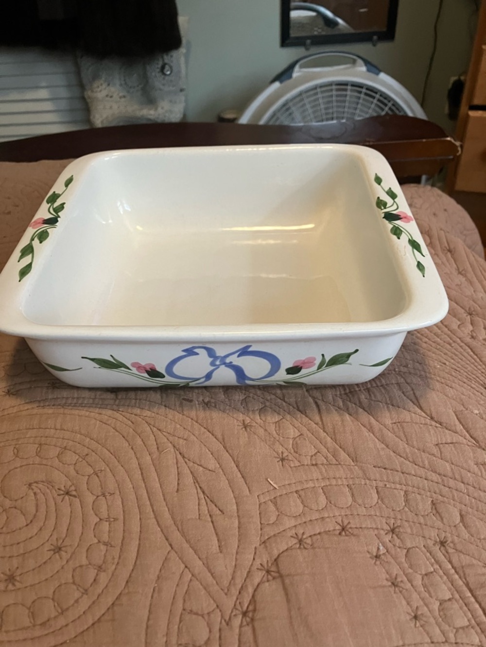 Princess House Orchard Medley Rectangular Baker